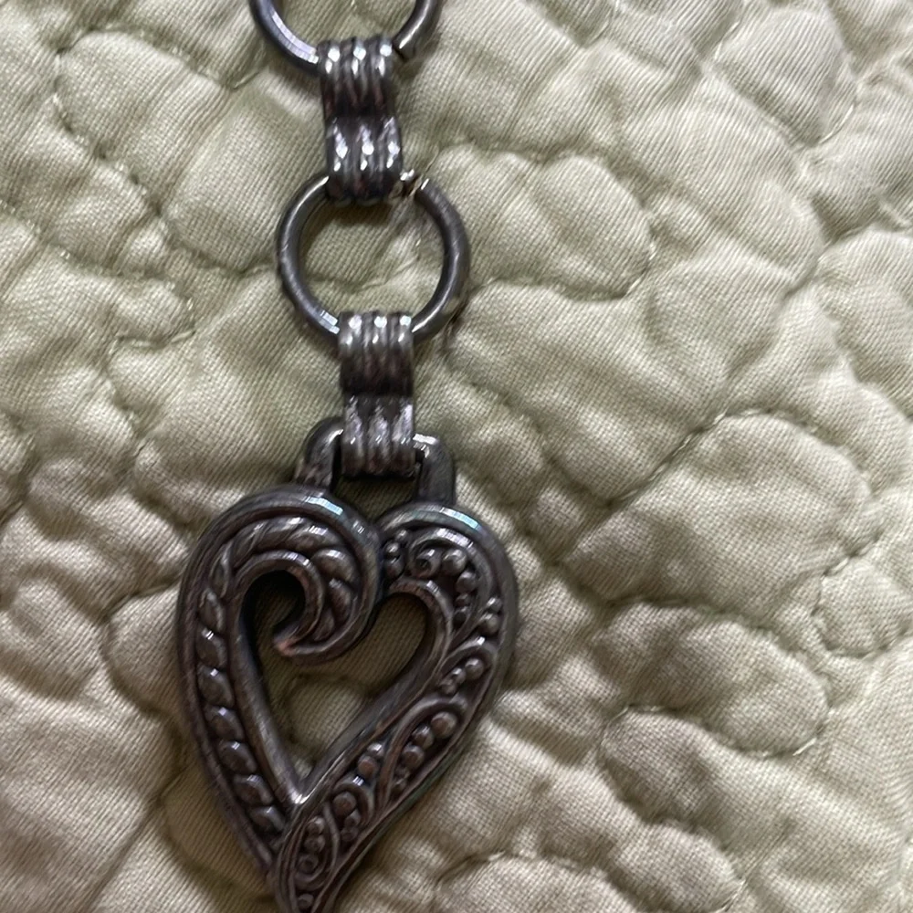 ornate silver double chain belt